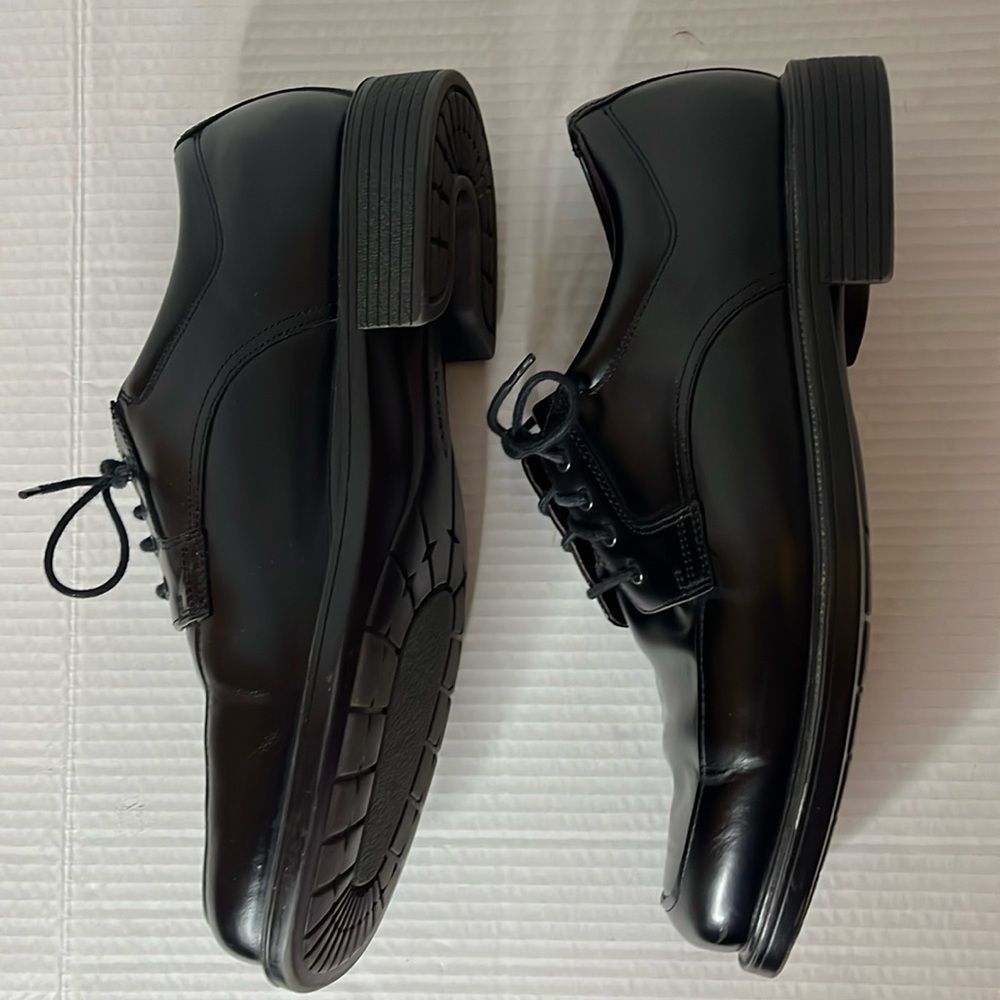 Rockport Men's Black Dress Shoes Size 10.5 Waterproof Leather Office Wedding - Picture 5 of 17